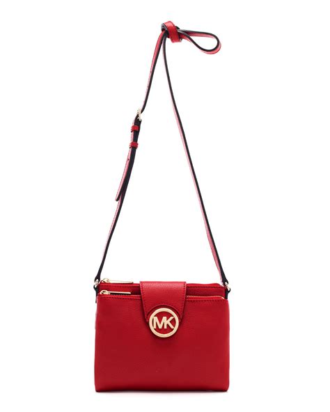 michael kors fulton crossbody red|Michael Kors fulton small crossbody.